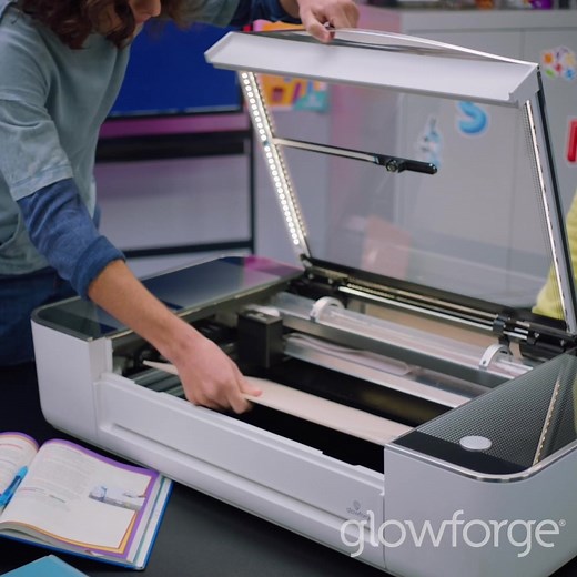 Glowforge 3D Laser Printer is the #1 creative tool in schools. Purchase a Glowforge for your classroom today to be ready for the 2022-23 year! Visit education.glowforge.com. | Glowforge