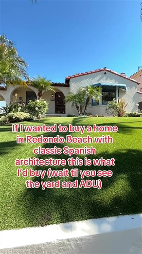 Such a special historical home in one of the best neighborhoods in South Redondo Beach. Classic Spanish architecture has been meticulously preserved throughout. Use the ADU to house hack for income potential or live with a family member. It even has ocean views. Listing presented by Kim Doner of Compass. Dm for private showing. #SouthBayrealestate #redondobeach #beachhouse #spanishbungalow #ADU