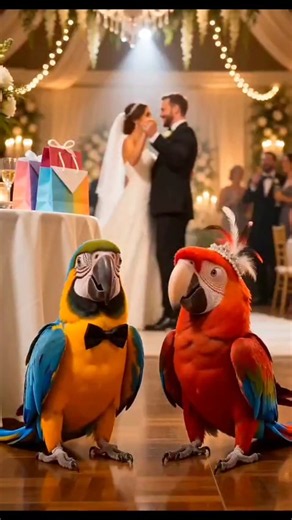 The Most Unexpected Wedding Guests Ever! 🦜😂