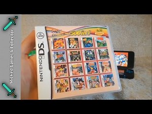 Nintendo NDS / 3DS / 2DS - \\\\ 500 in 1 Multi Cartridge // Ultimate Mega Mix Game Collection
