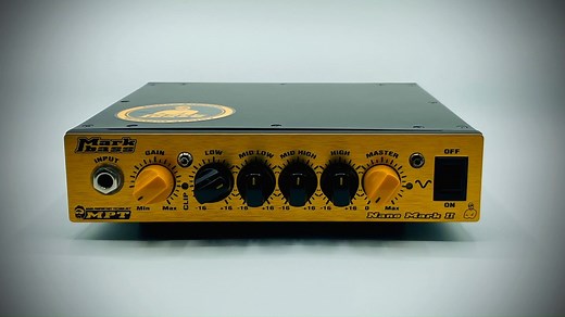 On this video we show you the NANO MARK II features and sounds. The NANO MARK II has evolved from our Nano Mark 300 amplifier, adding many useful features. It keeps the same powerful sound in an ultra-compact size and same lightweight package of its famous predecessor (only 3.20lbs/1.45 kg). http://www.markbass.it/product-detail/nano-mark-ii/ | Markbass