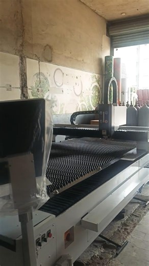 Our new cnc laser cutting machine #alhamdulillah #laser #cncsoftware