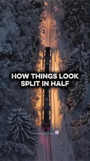 iWonderalot 💭 on Instagram: "How Things Look Split In Half 😱 #iwonderalot #fblifestyle"