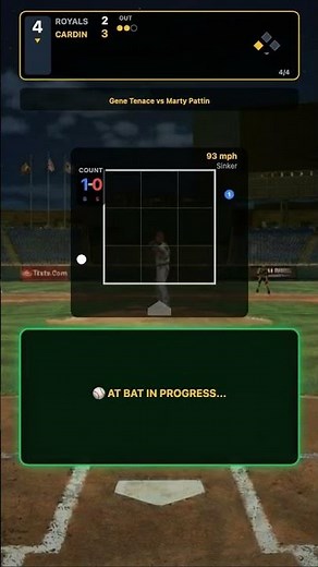 Historic Baseball Classics simulation 1980 Royals vs 1982 Cardinals