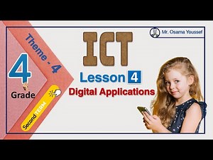 ICT grade 4 Theme 4 Lesson 4 Digital applications