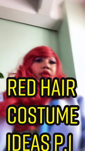 Red Hair Wig Halloween Costume Ideas