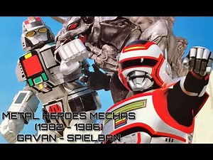 METAL HEROES MECHAS (HD) 60FPS