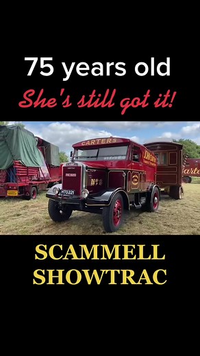 Vintage Scammell Showtrac Still Going Strong