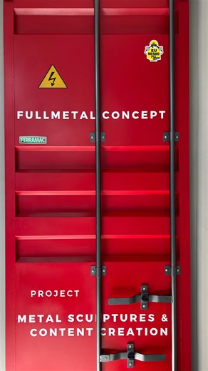 RODRIGO GALLO on Instagram: "TUTORIAL PORTA CONTAINER Medidas: 2,15 Metros de Altura x 90 cm de largura. Processo de soldagem Mig Mag ( Fonte Rustler ) da @esab_brasil #serralheria #metalart #diy #solda #esab #serralheiro #oficina #art #ferramentas #soldagem #esab"