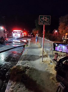 47K views · 222 reactions | Structure Fire Response  Buddy & Quantico, Bakersfield CA 09/13 10:30pm | Dad’s Gone Live | Facebook