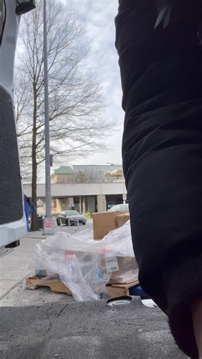 Doron Petersan on Instagram: "Come help me fill the van with the packaging that came in early. Still waiting for the packaging that is late. This is why we lift weights. Not so we can fight zombies, but so we can move 1000 lbs of the wrong packaging on a Friday. Alone. In the cold. Before a storm. #cpg #manufacturing"