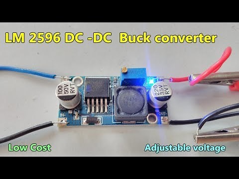 LM 2596 DC -DC Buck converter | Adjustable step down module | Adjustable DC Power Supply - POWER GEN