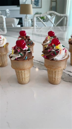 Delicious Ice Cream Cone Cupcakes Recipe for Kids