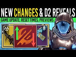 Destiny 2: NEW GAME UPDATE & TIME CHANGES! Renegades REVEALS, Next Event, Patch Previews (4th Nov)