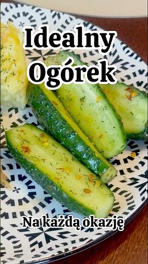 IDEALNY Ogórek na każdą okazję! 🥒 Przepis na chrupiące ogórki z chilli