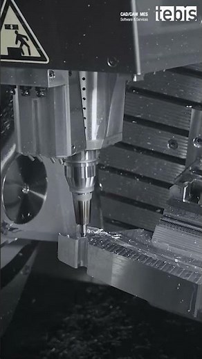 So schön geht schruppen! 5-Achs-simultan fräsen mit Tebis CAD/CAM-Software | EN AW 7075 | Aerospace