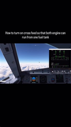 AvgeekNation on Instagram: "Learning A320 Fuel Crossfeed #aviation #tutorial #msfs2020"
