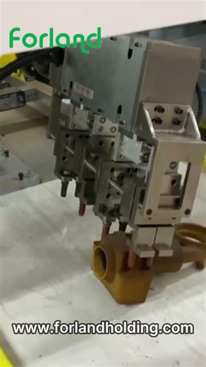 FANUC Robot High-Speed Test: Perfect Sand Core Soft Landing 🤖 #foundryautomation #forlandtechnology