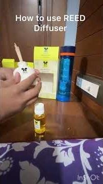 How to use REED Diffuser 🥰