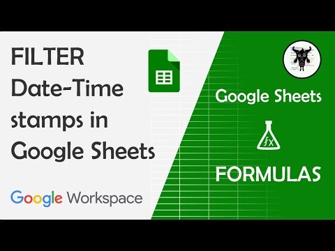 Google Sheets FILTER function with Date Time Stamps