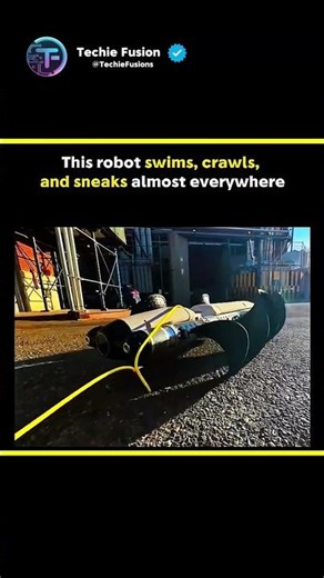 Unbelievable Robot That Can Go Literally Anywhere #engineering #tech #robotics
