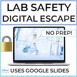 Lab Safety Rules Procedures Digital Escape Room Activity Middle & High School