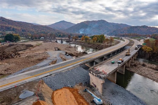 TDOT reopens I-26 in Unicoi County with one lane in each direction