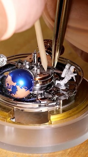 Art Daily Dose on Instagram: "@jacobandco presents The Astronomia Maestro Worldtime 🌍🌌 Embark on a journey through time and space with the Astronomia Maestro Worldtime, a true masterpiece of horological innovation and craftsmanship. This extraordinary timepiece expands the Astronomia universe with its elaborate minute repeater carillon chiming complication and new Worldtime feature, all housed within the iconic four-arm vertical movement. 🚀 The Astronomia Maestro captivates with its three-dim