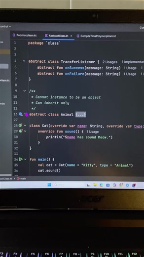 Understanding Abstract Classes in Kotlin Programming