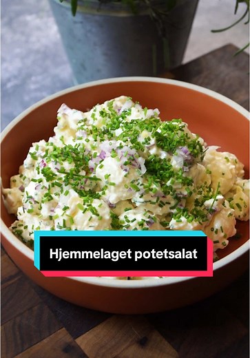 Lag en deilig hjemmelaget potetsalat