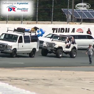 9.2K views · 113 reactions | After school districts red-flagged traditional graduation ceremonies due to COVID-19, Merrimack Valley High School seniors scored a rare chance -- driving on the track in their own cars at New Hampshire Motor Speedway. It was the real deal, with a pace car and all. | WMUR-TV | Facebook