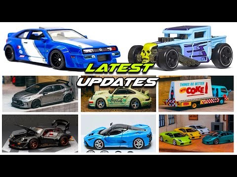 Showcase - Hot Wheels Volkswagen Corrado VR6, Bone Shaker, Formula 1, Porsche 911, Fuso Canter More.