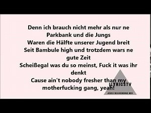 Cro - Meine Gang (Melodie) Lyrics