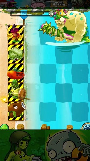 PvZ2 - Witch Hazel & 4 Plants vs Devil's Alien Garg #Shorts #pvz2 #pvz #pvz2gameplay #pvzmod
