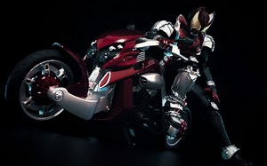 【模型摄影】frs 假面骑士kiva 月骑