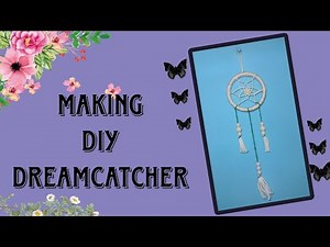 How to make a DIY Dream catcher at home | Easy Step-by-step Tutorial | #diyart