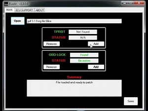 Tricore protection and OBD ON and OFF