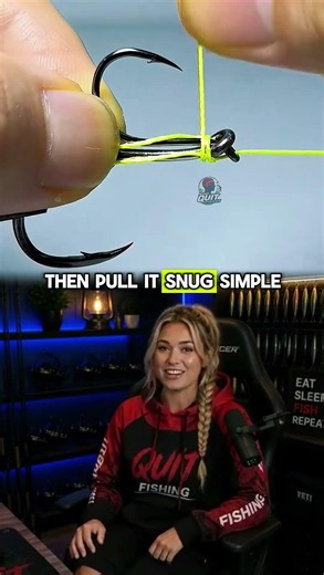 I’ve NEVER Seen Double Hooks Tied Like This! 😱 #fishing