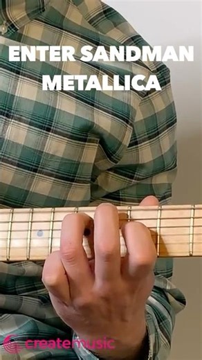 How to Play The Enter Sandman Riff