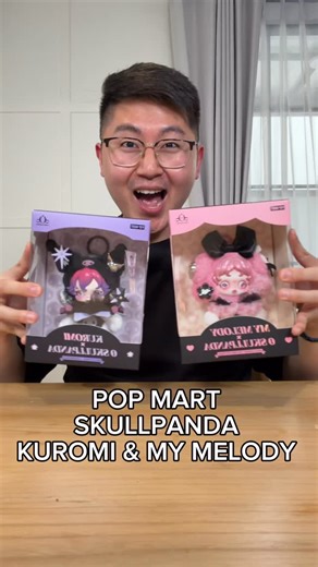 R Thedbert on Instagram: "SO CUTE! ❤️ @popmart_online_stores @popmart_au has just released the SKULLPANDA x MY MELODY and SKULLPANDA x KUROMI! Let me know in the comments below which one is your favourite!"