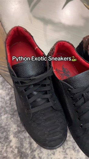 Make sure you get your python exotic sneakers now! 🚨👀Shop now at rrwesternboots.com