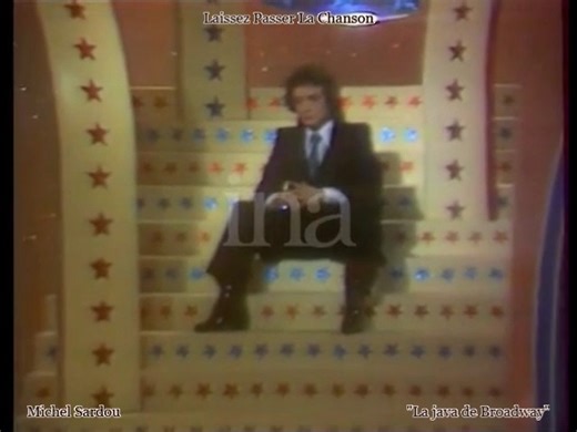 📺Les rendez-vous du dimanche (09/10/1977)📺 💥 Michel Sardou - Universal Music 💥 🎤La java de Broadway 🎤 | Laissez Passer La Chanson - Patrick