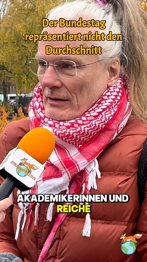 „Unser Bundestag macht Politik für seinesgleichen: den Reichen“ YouTube: PRÜF-Demo: „AfD verbieten?“ – Das sagen die Leute auf der Straße https://youtu.be/pIGkeX31Xks #news #interview #straßenumfragen #politik #demo #afdverbotprüfen #afdverbotjetzt #afdverbot #pruef #pruefhh | Strassen Fuchs