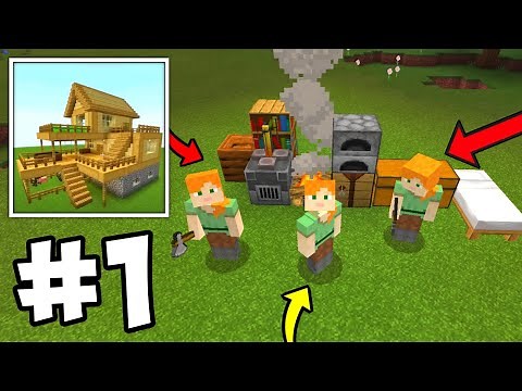 Loki Pro Multiplayer Survival Series Walkthrough Gameplay Part 1 | Craft Skyland Loki Pro