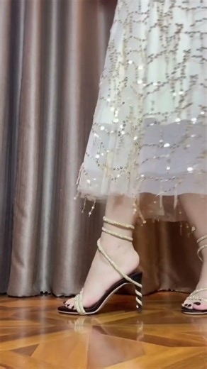 ✨Crystal Snake Wrap Heels 🐍✨ Glamorous & Bold