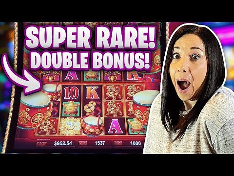 🥁 UNBELIEVABLE ‼️ SUPER RARE ‼️ MAX BET - DOUBLE BONUS 😱