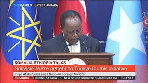 25K views · 416 reactions | Ethiopian Foreign Minister H.E. Ambassador Taye Atske Selassie addressed the Media after the second round of negotiations between Ethiopia and Somalia in Ankara. | The Ministry of Foreign Affairs of Ethiopia | Facebook