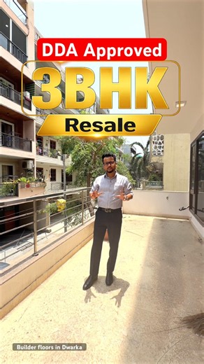 PREMIUM Location Luxury 3BHK DDA Builder Floor for Sale in Dwarka Sector 8, Delhi 🏡 | 210 Sq Yards