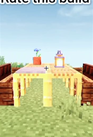 Create a Stunning Dining Table in Minecraft
