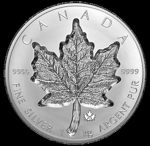 1 Kilogram Pure Silver Coin – Super Incuse Silver Maple Leaf  | The Royal Canadian Mint